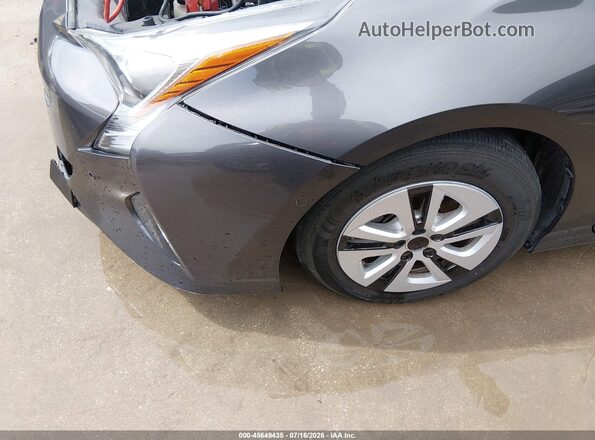 JTDKARFU2H3538245 2017 TOYOTA PRIUS Gray Vista frontal