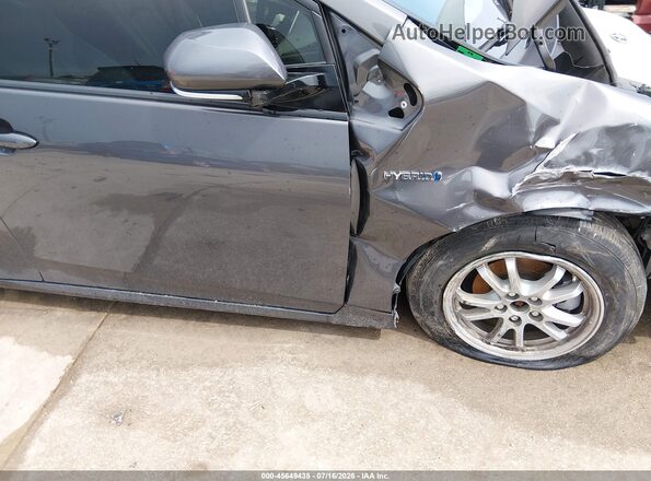 JTDKARFU2H3538245 2017 TOYOTA PRIUS Gray 