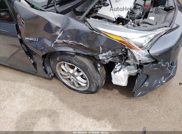 JTDKARFU2H3538245 2017 TOYOTA PRIUS Gray 