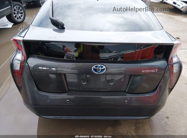 JTDKARFU2H3538245 2017 TOYOTA PRIUS Gray 