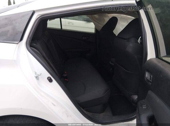 JTDKARFU2K3075644 2019 TOYOTA PRIUS White VIN sticker view