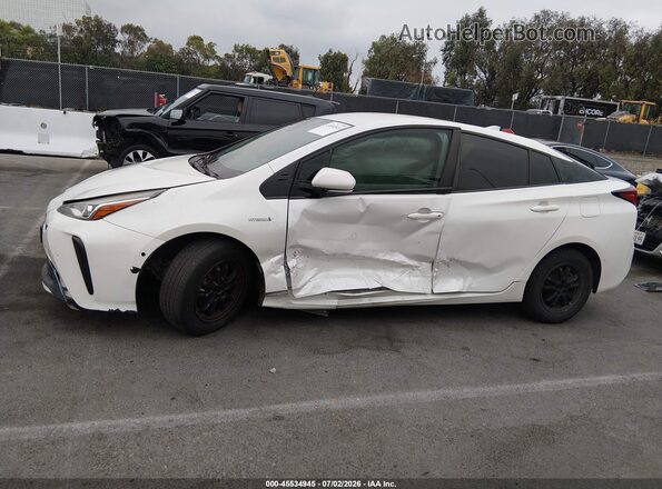 JTDKARFU2K3075644 2019 TOYOTA PRIUS White Rear interior view