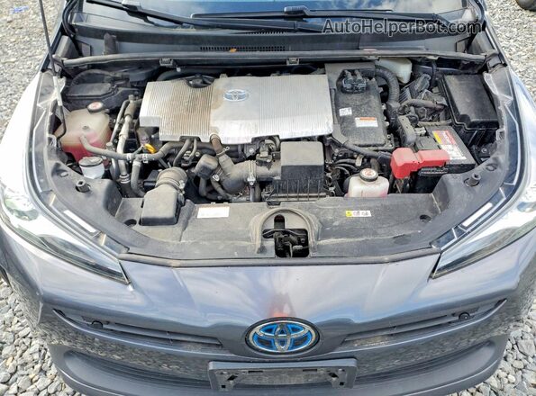 JTDKARFU2K3077636 2019 TOYOTA PRIUS Gray Vista interior trasera