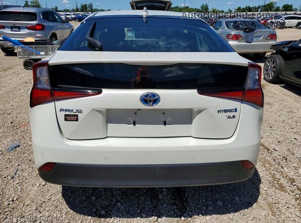JTDKARFU2L3113519 2020 TOYOTA PRIUS White Widok z tyłu
