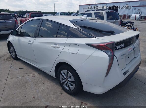 JTDKARFU4G3006591 2016 TOYOTA PRIUS White Задня ліва чверть