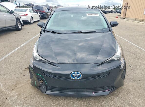 JTDKARFU4G3026047 2016 TOYOTA PRIUS Black წინა ხედი