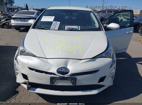 JTDKARFU5H3049595 2017 TOYOTA PRIUS White Front view