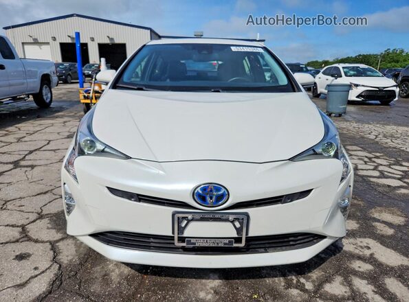 JTDKARFU5J3063387 2018 TOYOTA PRIUS White წინა ხედი