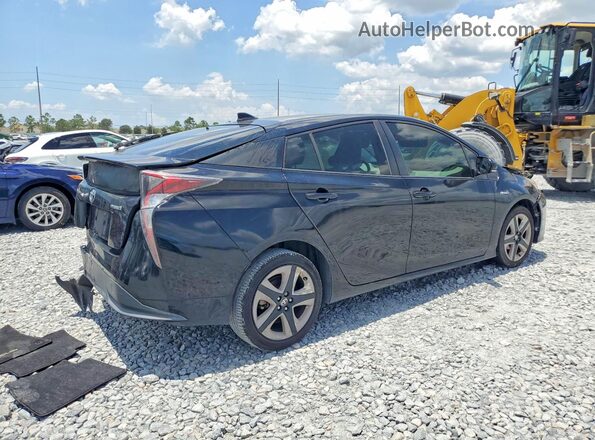 JTDKARFU6H3034751 2017 TOYOTA PRIUS Black უკანა მარჯვენა