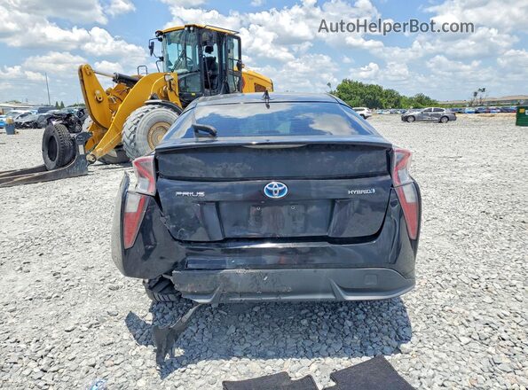 JTDKARFU6H3034751 2017 TOYOTA PRIUS Black უკანა ხედი
