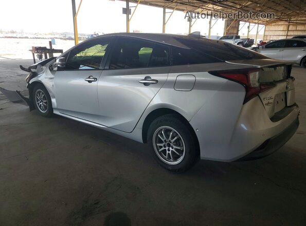 JTDKARFU6K3084041 2019 TOYOTA PRIUS Silver Trasero izquierdo