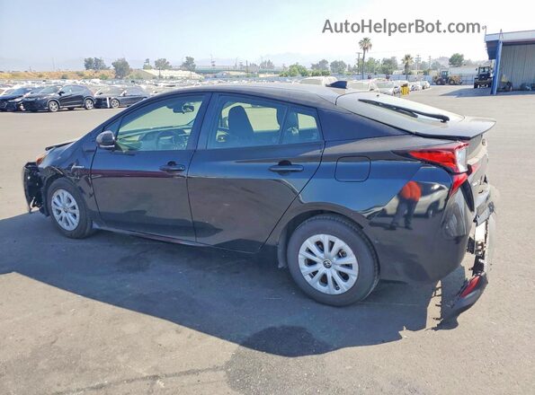 JTDKARFU6K3085142 2019 TOYOTA PRIUS Black Trasero izquierdo