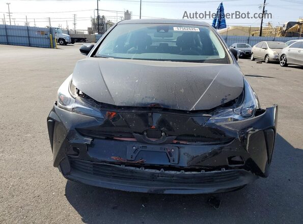 JTDKARFU6K3085142 2019 TOYOTA PRIUS Black Vista frontal