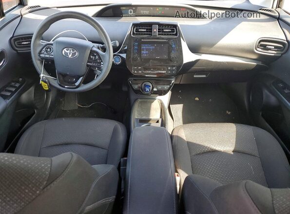 JTDKARFU6K3085142 2019 TOYOTA PRIUS Black Vista del salpicadero