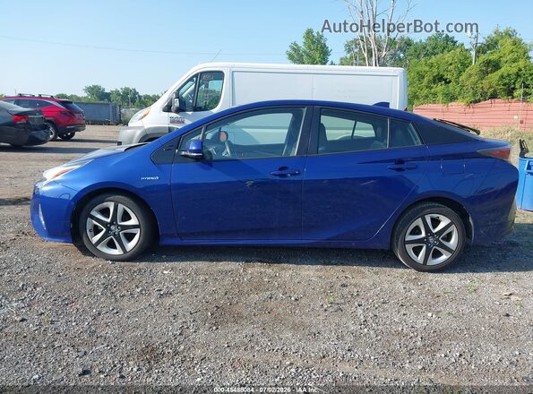 JTDKARFU7H3047282 2017 TOYOTA PRIUS Blue 360 interior view