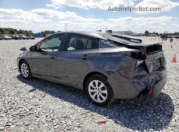 JTDKARFU7K3085103 2019 TOYOTA PRIUS Gray Задня ліва чверть