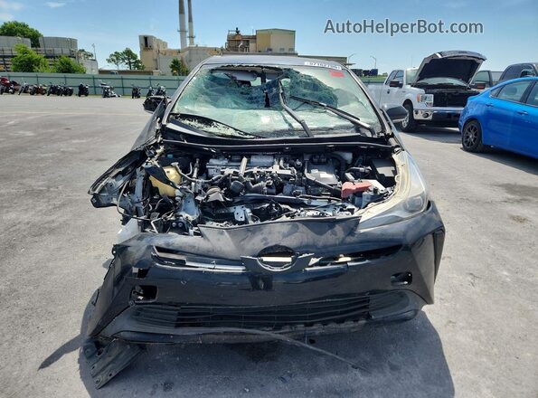 JTDKARFU7L3117744 2020 TOYOTA PRIUS Черный Вид спереди