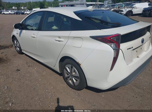 JTDKARFUXG3516430 2016 TOYOTA PRIUS White Հետևի աջ