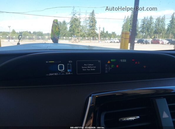 JTDKARFUXG3520705 2016 TOYOTA PRIUS Green Vista de los asientos traseros