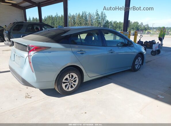 JTDKARFUXG3520705 2016 TOYOTA PRIUS Green Trasero derecho