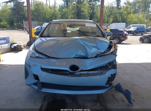 JTDKARFUXG3520705 2016 TOYOTA PRIUS Green Vista del cuadro de instrumentos