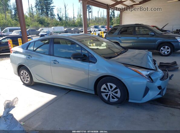 JTDKARFUXG3520705 2016 TOYOTA PRIUS Green Vista interior trasera