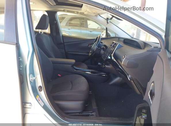 JTDKARFUXG3520705 2016 TOYOTA PRIUS Green Vista interior delantera