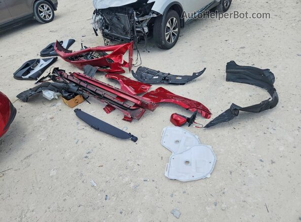 JTDKARFUXG3521675 2016 TOYOTA PRIUS Red Engine compartment view