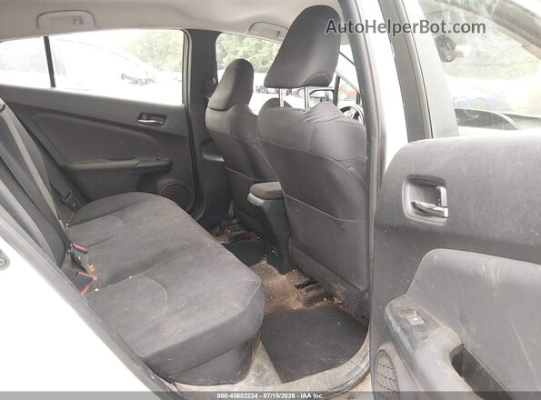 JTDKARFUXH3038592 2017 TOYOTA PRIUS Белый Вид наклейки с VIN-кодом