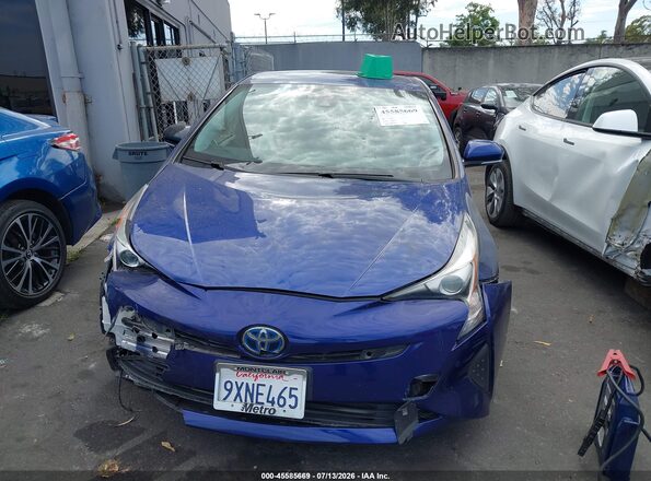 JTDKARFUXH3053206 2017 TOYOTA PRIUS Blue Սարքավորումների վահանակի տեսք
