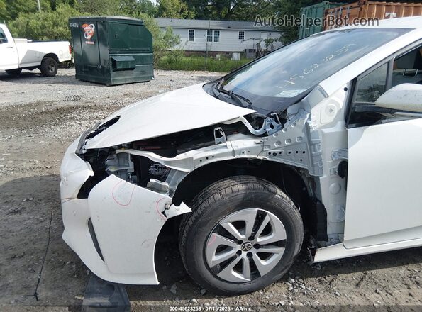 JTDKARFUXH3054212 2017 TOYOTA PRIUS White წინა ხედი