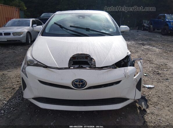 JTDKARFUXH3054212 2017 TOYOTA PRIUS White ხელსაწყოთა პანელის ხედი