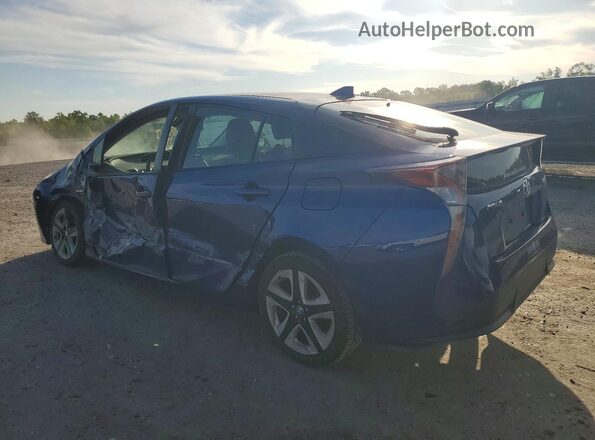 JTDKARFUXH3530250 2017 TOYOTA PRIUS Blue Tył lewy