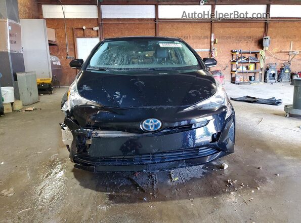 JTDKARFUXJ3546194 2018 TOYOTA PRIUS Black Դիմացի տեսք
