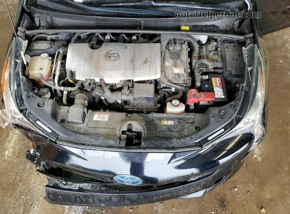 JTDKARFUXJ3546194 2018 TOYOTA PRIUS Black Սալոնի հետևի տեսք