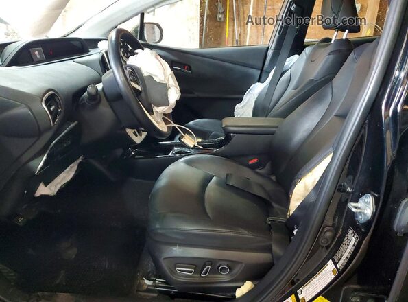 JTDKARFUXJ3546194 2018 TOYOTA PRIUS Black Սալոնի դիմացի տեսք