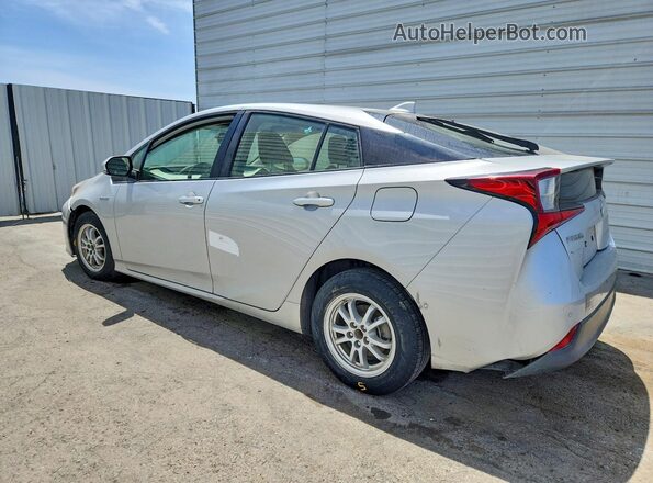 JTDKARFUXK3077447 2019 TOYOTA PRIUS Silver უკანა მარცხენა
