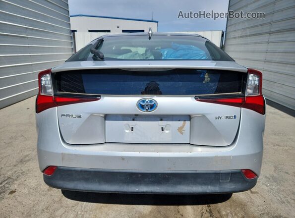 JTDKARFUXK3077447 2019 TOYOTA PRIUS Silver 