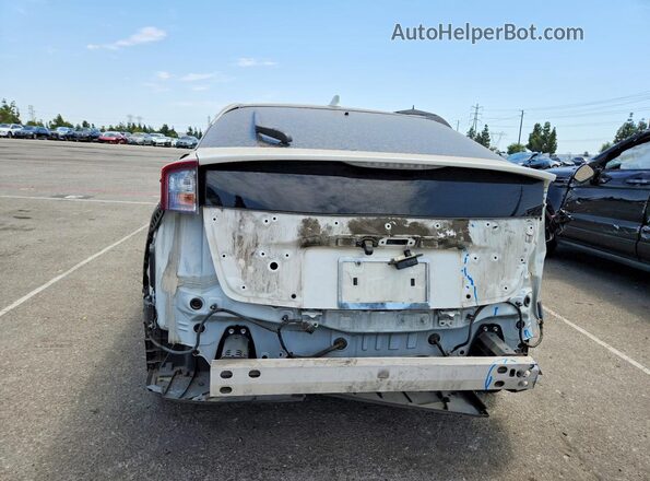 JTDKARFUXK3080185 2019 TOYOTA PRIUS White Widok z tyłu