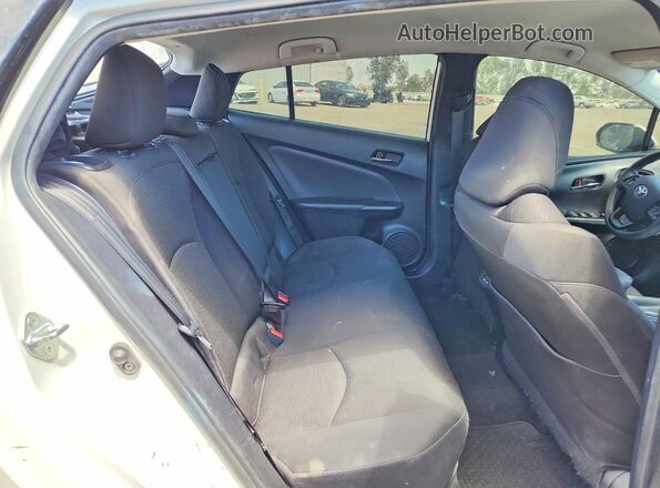 JTDKARFUXK3080185 2019 TOYOTA PRIUS White Widok tylnych siedzeń