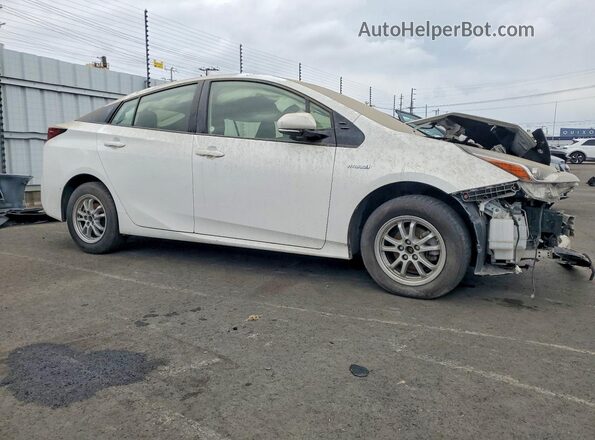 JTDKARFUXK3086889 2019 TOYOTA PRIUS Белый Передняя правая четверть