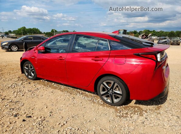 JTDKARFUXK3088769 2019 TOYOTA PRIUS Red Tył lewy