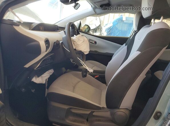 JTDKARFUXK3092448 2019 TOYOTA PRIUS Blue წინა სალონის ხედი
