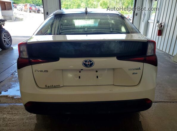 JTDKARFUXK3096404 2019 TOYOTA PRIUS White Вид ззаду