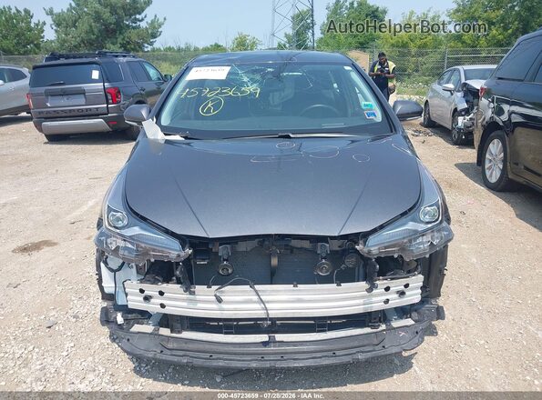 JTDKARFUXK3097326 2019 TOYOTA PRIUS Серый Вид щитка приборов