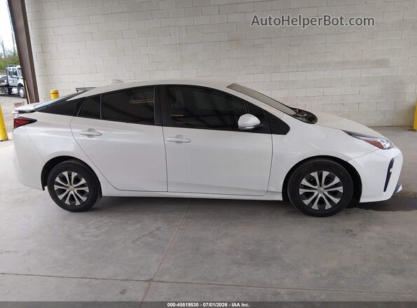 JTDKARFUXL3119679 2020 TOYOTA PRIUS White Սալոնի հետևի տեսք