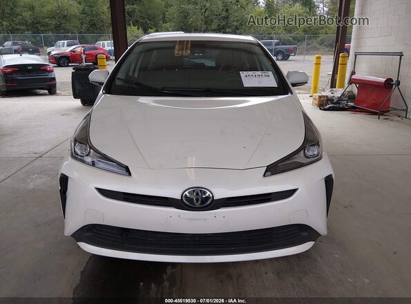 JTDKARFUXL3119679 2020 TOYOTA PRIUS White Սարքավորումների վահանակի տեսք