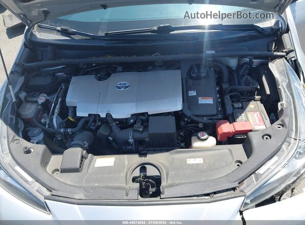 JTDKARFUXL3123389 2020 TOYOTA PRIUS Silver Widok z tyłu