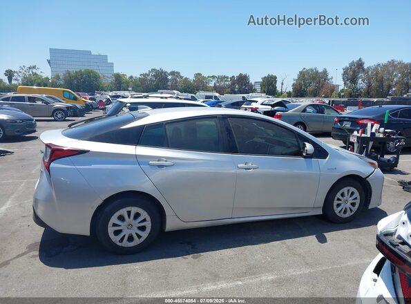 JTDKARFUXL3123389 2020 TOYOTA PRIUS Silver Widok wnętrza z tyłu