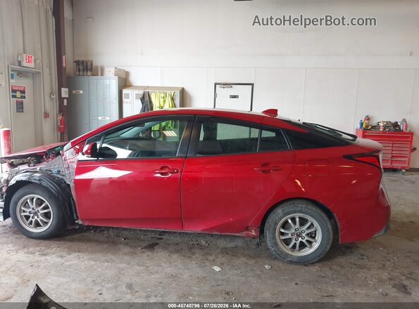 JTDKARFUXL3124218 2020 TOYOTA PRIUS Red Панорамний вид салону 360°